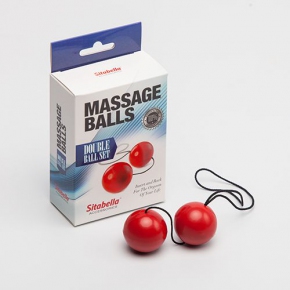 Вагинальные шарики Massage Balls, красные