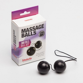 Вагинальные шарики Massage Balls, черные