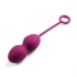 Nova Ball, фиолетовые — набор вагинальных шариков со смещенным центром тяжести