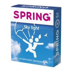 Презервативы Spring Sky Light, 3 шт.