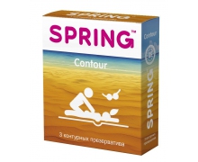 Презервативы анатомической формы Spring Contour, 3 шт.