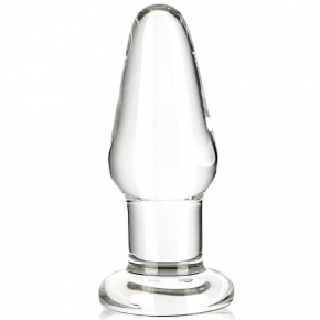 Стеклянная анальная пробка Glas 3.5" Glass Butt Plug