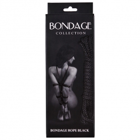 Bondage Collection, серая — веревка для связывания, 9 м