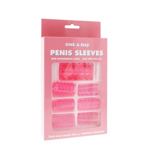 Набор из 7 насадок на пенис One-a-Day Penis Sleeves