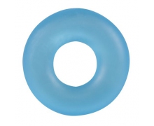 Голубое эрекционное кольцо Stretchy Cockring