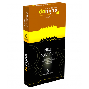 Презервативы Domino Classic Nice Contour, 6 шт.