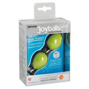 Вагинальные шарики Joyballs Secret, зелёные
