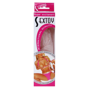 Реалистичный фаллоимитатор с рельефом Sextoy