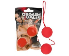 Красные вагинальные шарики Orgazm Balls