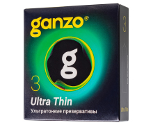 Презервативы Ganzo Ultra Thin, 3 шт.