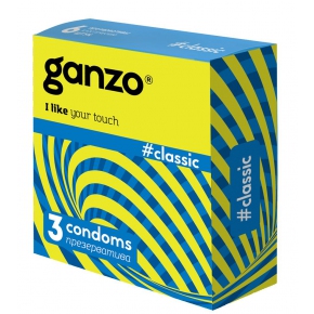 Презервативы Ganzo Classic, 3 шт.