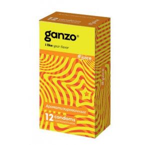 Презервативы Ganzo Juice, 12 шт.