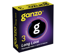 Презервативы Ganzo Long Love, 3 шт.