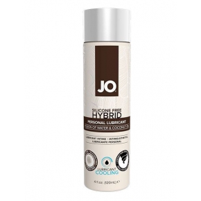 System JO Silicone free Hybrid Lubricant Cooling, 120 мл — водно-масляный (кокосовый) лубрикант с охлаждающим эффектом