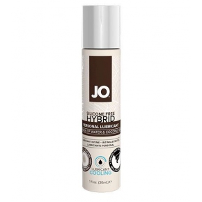 System JO Silicone free Hybrid Lubricant Cooling, 30 мл — водно-масляный (кокосовый) лубрикант с охлаждающим эффектом