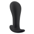 Fun Factory Bootie M, черная — силиконовая анальная пробка, 9.3×3.5 см