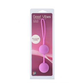 Вагинальные шарики на силиконовой связке Good Vibes The Perfect Balls