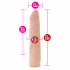 Фаллоимитатор Blush Novelties 7.5" Cock with Flexible Spine, телесный