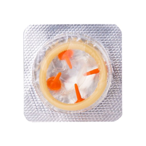 Стимулирующая насадка с усиками Sitabella condoms Клубника