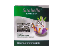 Стимулирующая насадка с усиками Sitabella condoms Вождь Краснокожих