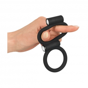 Виброкольцо для пениса и мошонки Orion Double Cock Ring