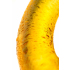 Желтый стимулятор-банан из стекла, 17.5×2.5 см