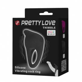 Эрекционное виброкольцо Baile Pretty Love Thimble