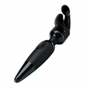 Sensual Massager — вибромассажер для тела со сменной насадкой на головку, 25×4.5 см