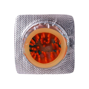 Стимулирующая насадка с усиками Sitabella condoms Красный Молодец
