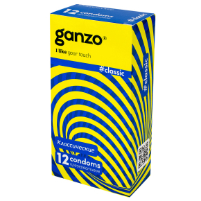 Презервативы Ganzo Classic, 12 шт.