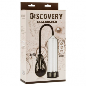 Discovery Researcher — вакуумная помпа с автоматической откачкой воздуха, 20×5.5 см
