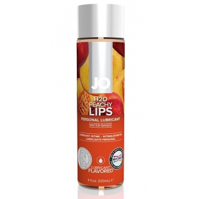 Лубрикант со вкусом персика System JO H2O Peachy Lips, 120 мл