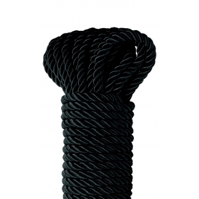 Верёвка для фиксации Pipedream Deluxe Silky Rope, чёрная