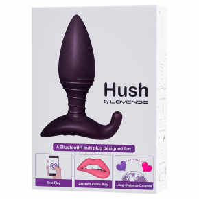 Анальная вибропробка Lovense Hush Small