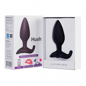 Анальная вибропробка Lovense Hush Small