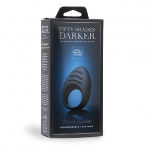 Together USB Rechargeable Cock Ring &mdash; перезаряжаемое эрекционное виброкольцо &laquo;На 50 оттенков темнее&raquo;