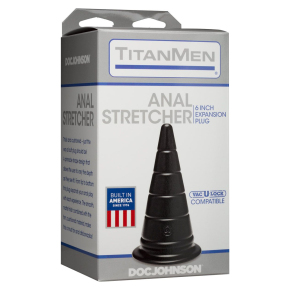 Anal Stretcher 6" Plug &mdash; большой анальный расширитель, 15.3&times;6.6 см