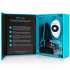 Анальная вибропробка с 3 моторамина пульте ДУ b-Vibe Trio Plug, черная