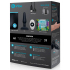 Анальная вибропробка с 3 моторамина пульте ДУ b-Vibe Trio Plug, черная