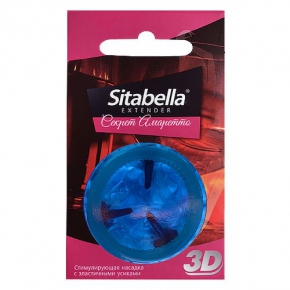 Стимулирующая насадка с усиками Sitabella condoms Секрет Амаретто