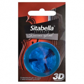 Стимулирующая насадка с усиками Sitabella condoms Классика Чувств