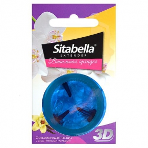 Стимулирующая насадка с усиками Sitabella condoms Ванильная Орхидея