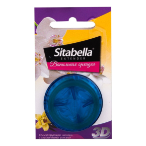 Стимулирующая насадка с усиками Sitabella condoms Ванильная Орхидея