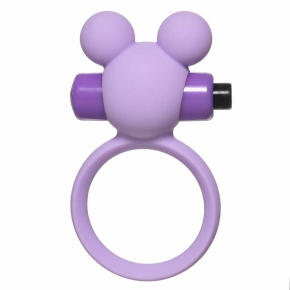 Эрекционное виброкольцо Minnie Purple, сиреневое