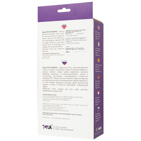 Вибратор с клиторальным стимулятором A-Toys High-Tech Fantasy