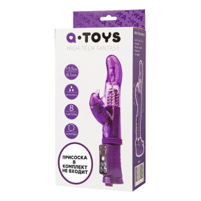 Вибратор с клиторальным стимулятором ToyFa A-Toys High-Tech Fantasy