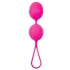 Розовые вагинальные шарики с петелькой для извлечения, ⌀3.5 см