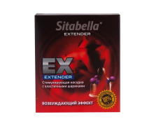 Стимулирующая насадка с шариками Sitabella condoms Возбуждающий Эффект