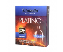 Стимулирующая насадка с усиками Sitabella condoms Platino Вулкан