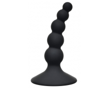 Анальная пробка Lola Games Ribbed Plug, черная